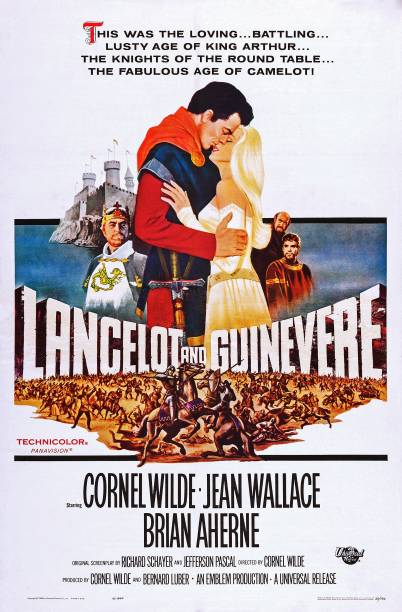 Sword Of Lancelot, poster, , US poster art, center: Cornel Wilde, Jean Wallace, 1963.