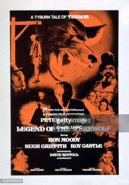 Legend Of The Werewolf, poster, poster, Peter Cushing , Hugh Griffith , Roy Castle , 1975.