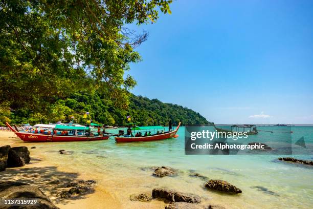 surin islands thailand - surin beach stock pictures, royalty-free photos & images