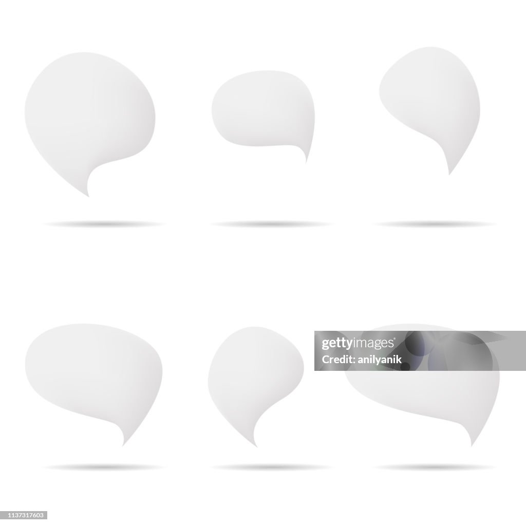 Speech balloons