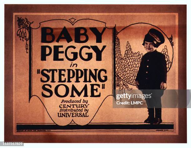 Stepping Some, US lobbycard, Baby Peggy, 1924.
