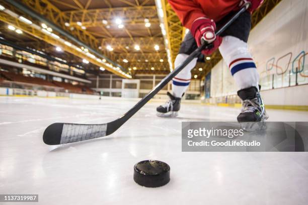 ice hockey - hockey puck stock pictures, royalty-free photos & images