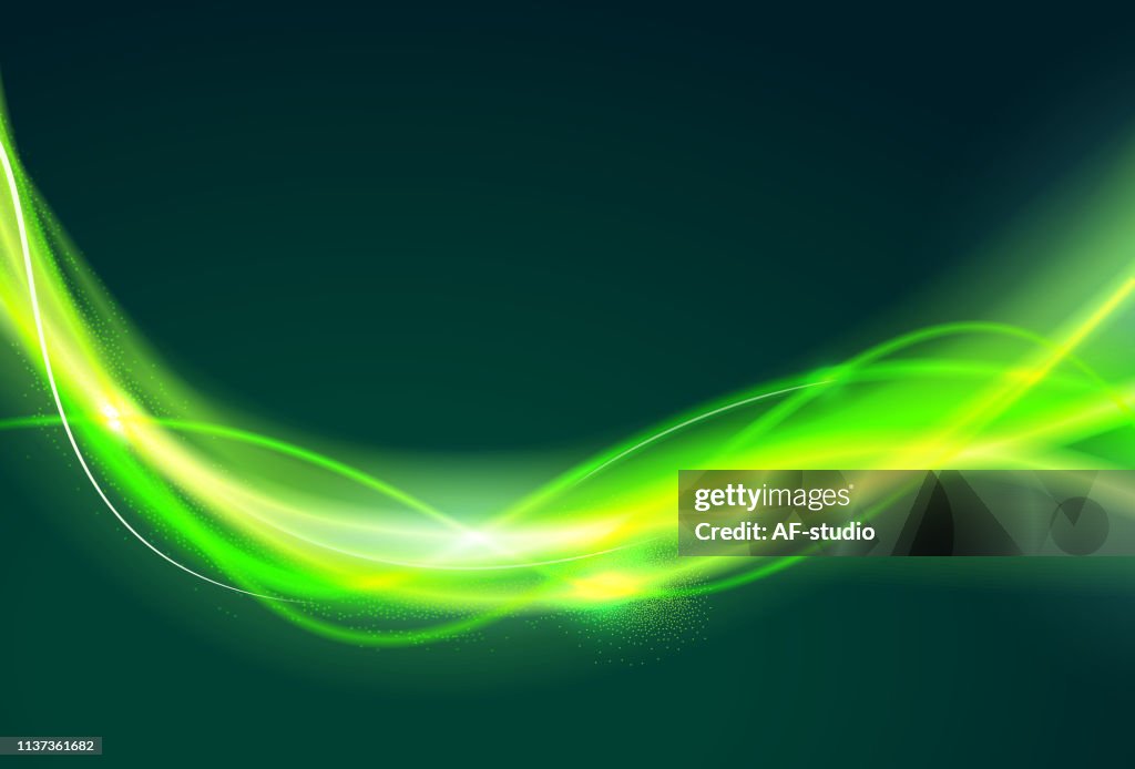 Abstract Fiber Network Background
