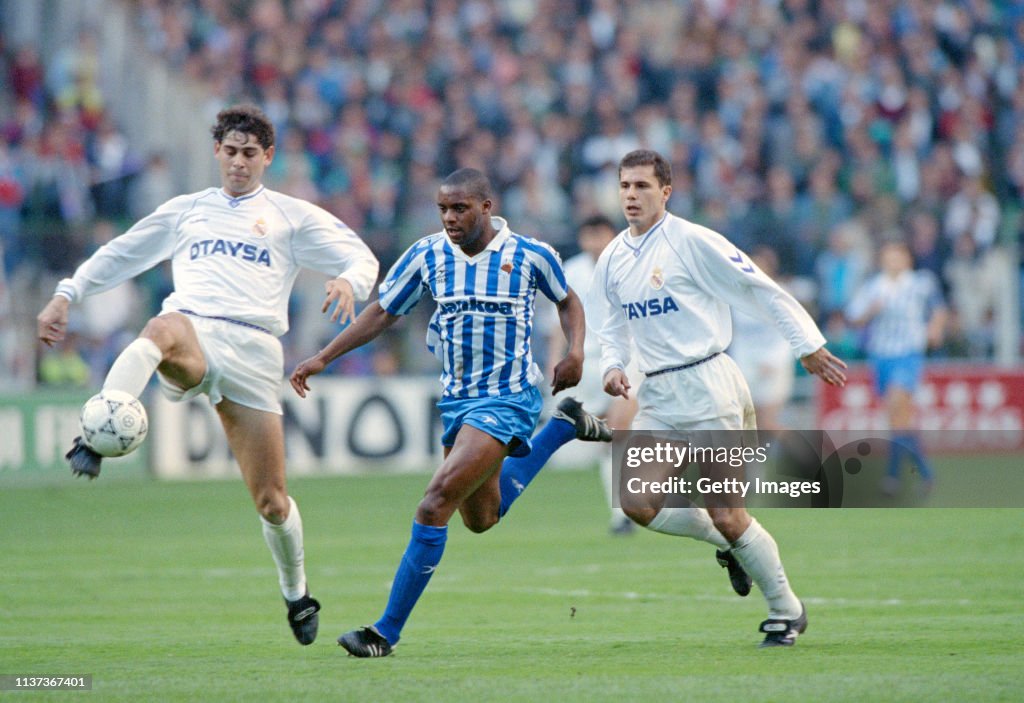 Dalian Atkinson Real Sociedad v Real Madrid 1991