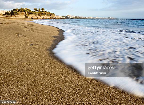 shore - playa de las americas stock pictures, royalty-free photos & images