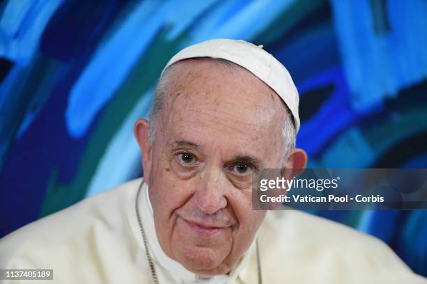 Pope Francis joins launch of the international computer science peace project 'Planning for Peace' at the Pontifical Foundation for Education...