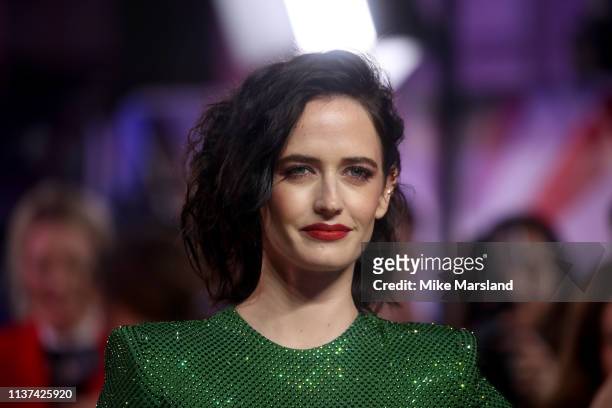 Eva Green attends the 'Dumbo' European premiere at The Curzon Mayfair on March 21, 2019 in London, England.