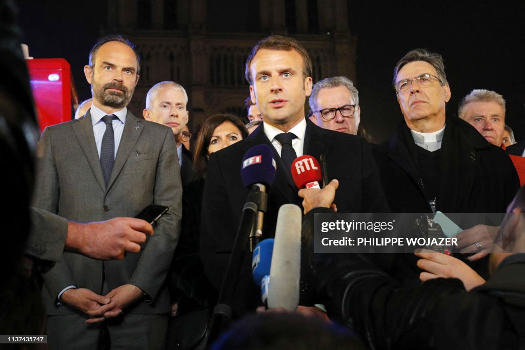 FRANCE-FIRE-NOTRE DAME