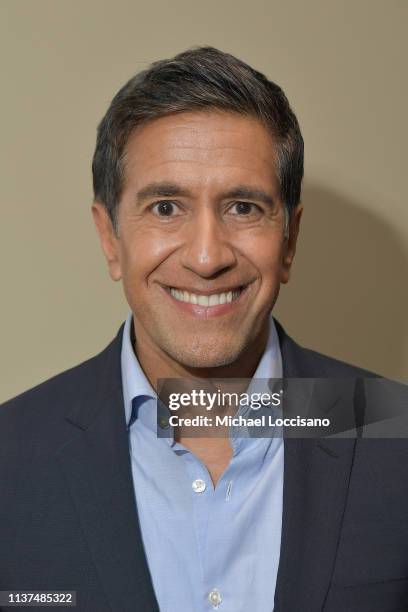 Film subject Dr. Sanjay attends the special screening of the HBO Documentary Film "One Nation Under Stress" at the HBO Theater on March 21, 2019 in...