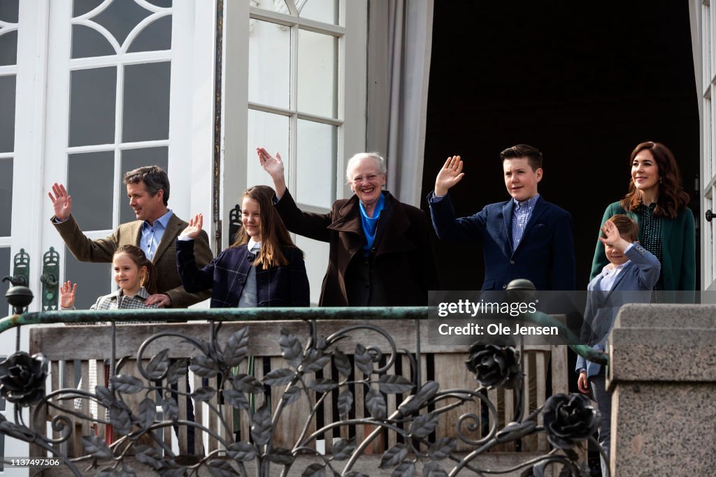 Queen Margrethe Of Denmark Celebrates Her 79th Birthday At Marselisborg Castle