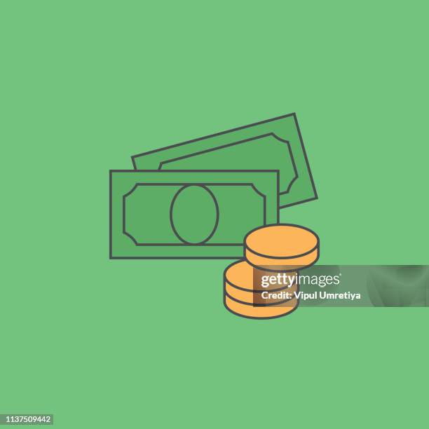 stockillustraties, clipart, cartoons en iconen met geld palen - debt collector