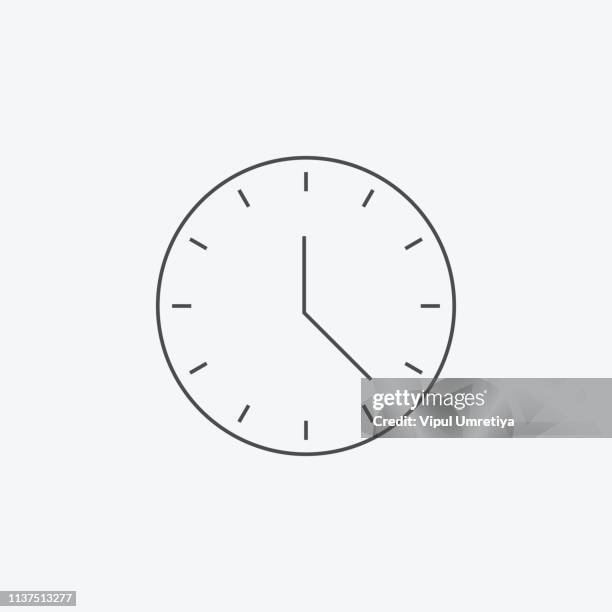 ilustraciones, imágenes clip art, dibujos animados e iconos de stock de icono de reloj aislado en el fondo. ilustración vectorial - período deportivo