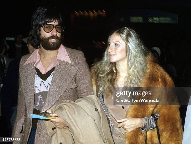 Jon Peters and Barbra Streisand