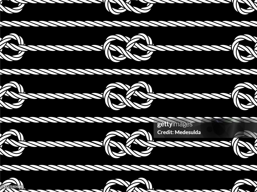 Knotted Rope Patterns Knot Rope High-Res Vector Graphic - Getty Images