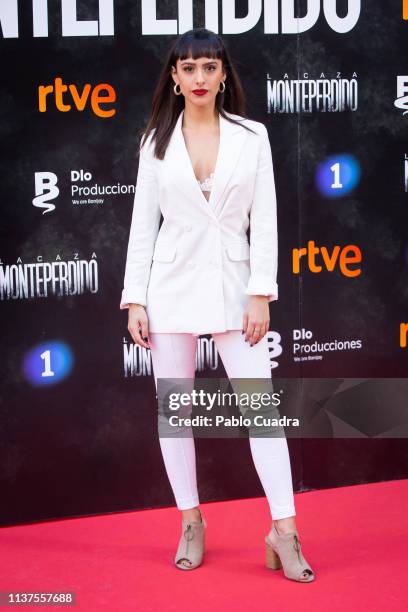 Laura Moray attends the 'La Caza. Monteperdido' photocall on March 22, 2019 in Madrid, Spain.