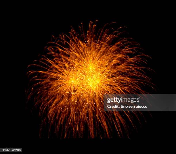 Fireworks R 1,450 Red Orange Fireworks Stock Photos, High-Res Pictures, and Images ...