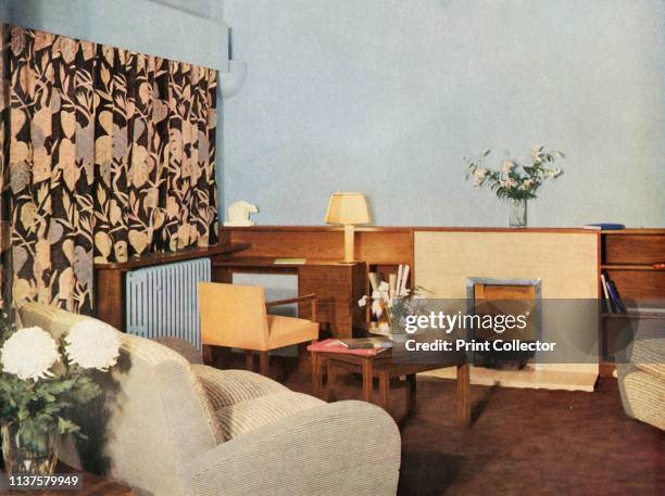 Living-room in Miss Dinshaw's apartment at Stockleigh Hall, Regent's Park, London, designed and carried out by Gordon Russell Ltd.', 1937. From...