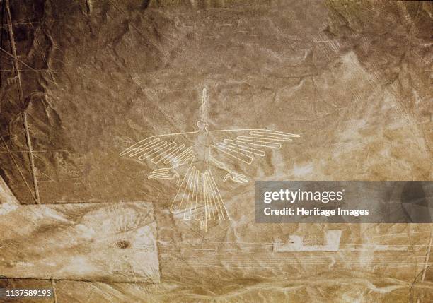 The Nazca Lines are a series of large ancient geoglyphs in the Nazca Desert, in southern Peru,designated as a UNESCO World Heritage Site in 1994....