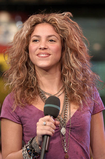 Charlize Theron and Shakira Visit MTV's "TRL" - November 29, 2005