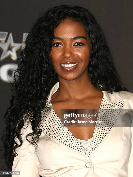 Ananda Lewis during BET 25th Anniversary Show - Press Room at Shrine Auditorium in Los Angeles, California, United States.