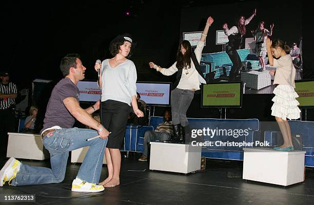 Johnny Messner, Rumer Willis, Scout Willis and Tallulah Willis