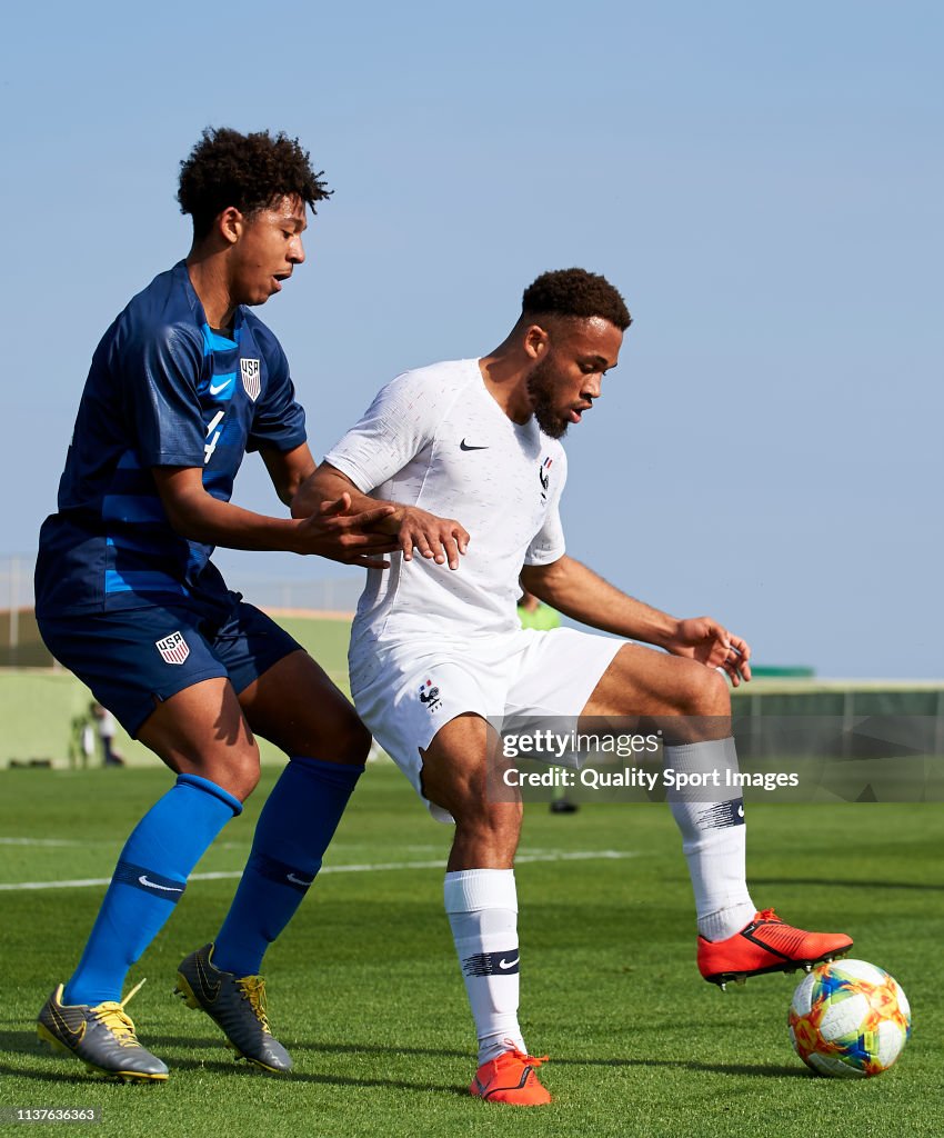 United States of America U20 v France U20 - International Friendly