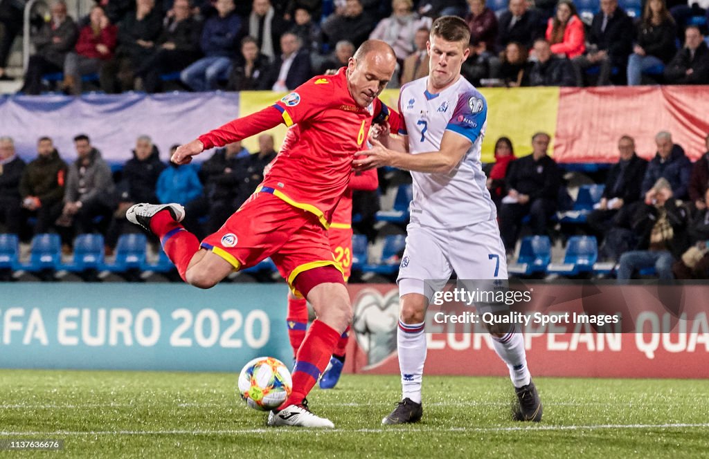 Andorra v Iceland - UEFA EURO 2020 Qualifier