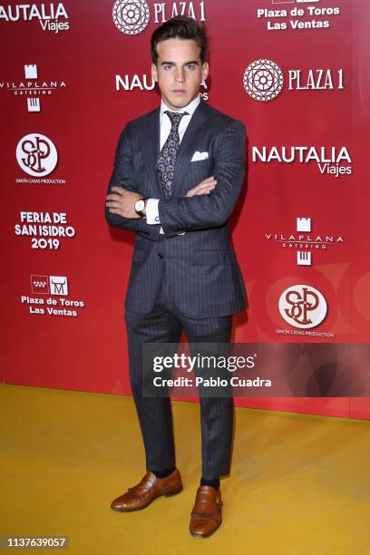 Bullfighter Gonzalo Caballero attends 'San Isidro 2018' Bullfights Fair Presentation at Las Ventas Bullring on March 22, 2019 in Madrid, Spain.