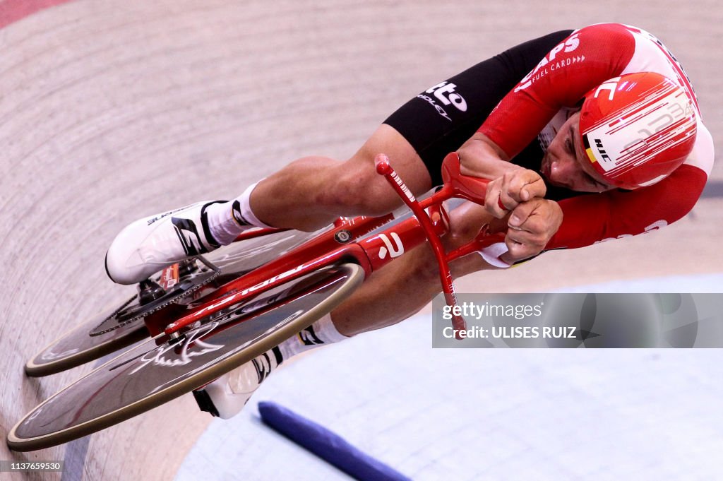 MEXICO-CYCLING-HOUR RECORD-CAMPENAERTS