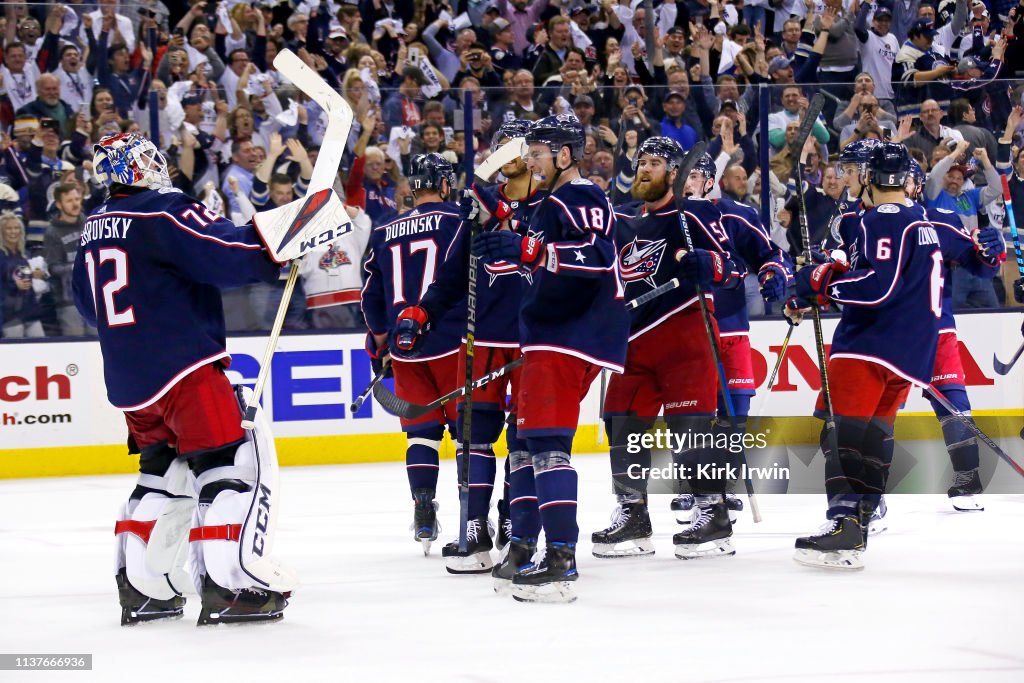 Tampa Bay Lightning v Columbus Blue Jackets - Game Four