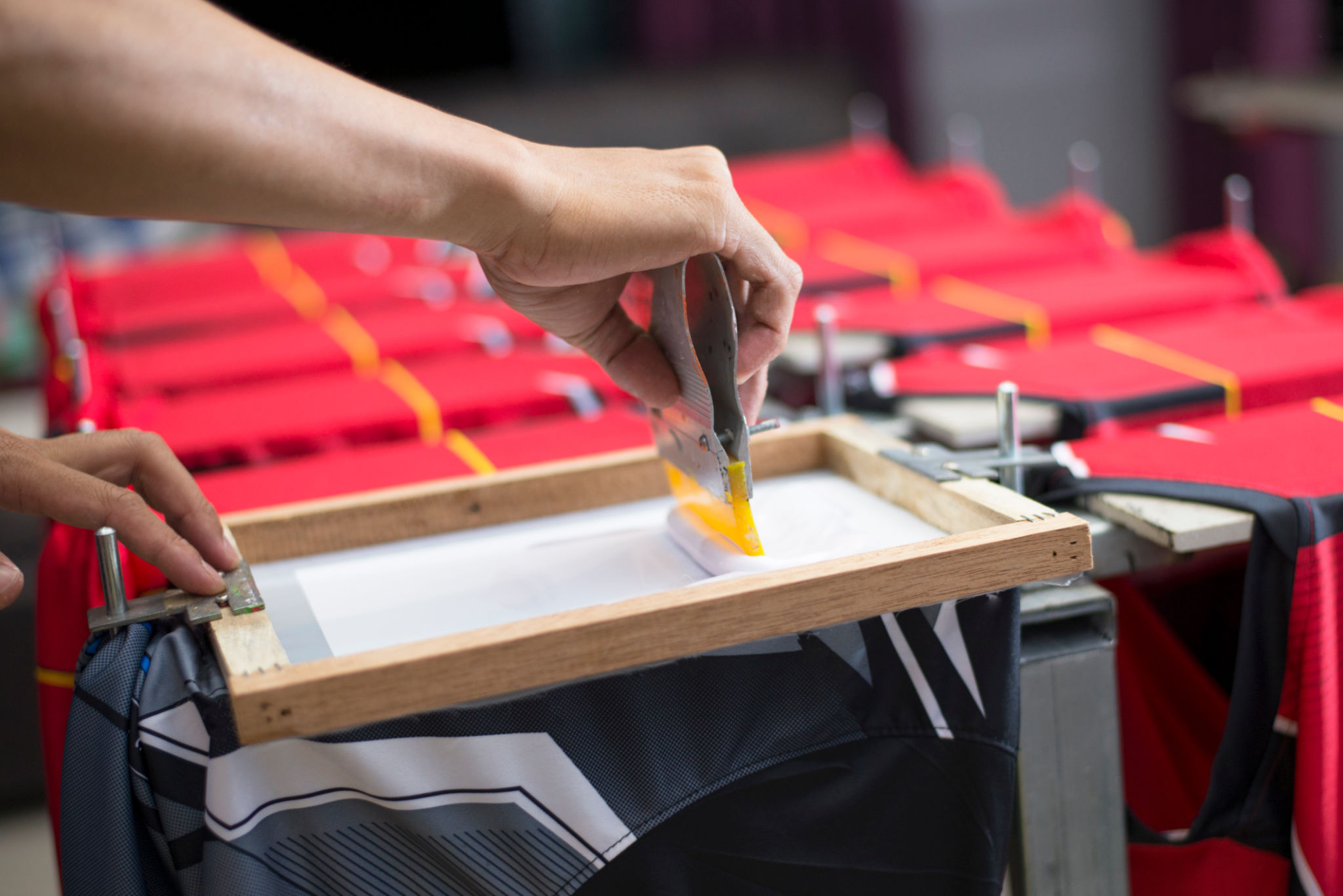 screen printing process