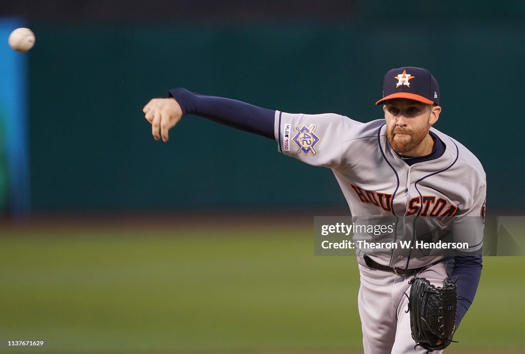 Houston Astros v Oakland Athletics