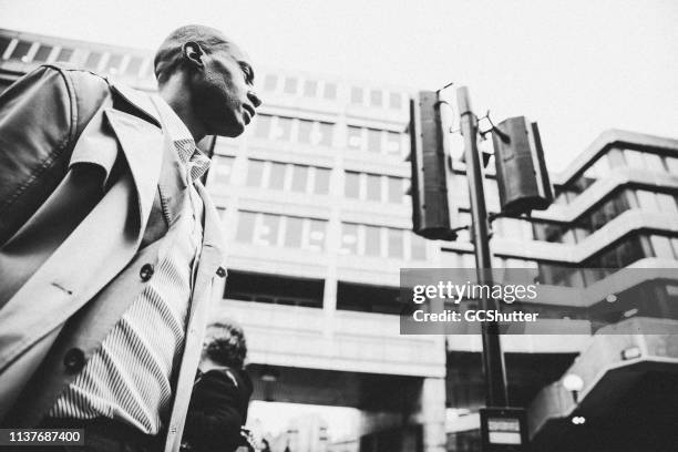 businessman arriving in london - business history stock pictures, royalty-free photos & images