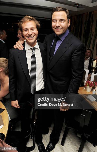 Dave Clark and David Walliams attend the second night of the Tomodachi Charity Dinners hosted by Chef Nobu Matsuhisa to benefit the Japan disaster...