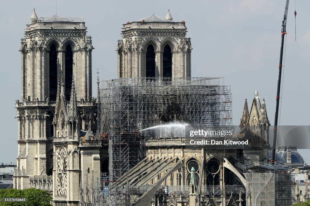 Paris Assesses Damage Following Notre Dame Blaze