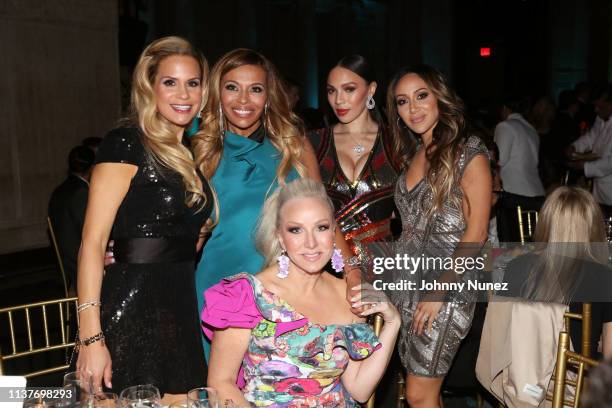 Jackie Goldschneider, Dolores Catania, Margaret Josephs, Gia Casey, and Melissa Gorga attend the 13th Annual HealthCorps Gala at Cipriani 25 Broadway...