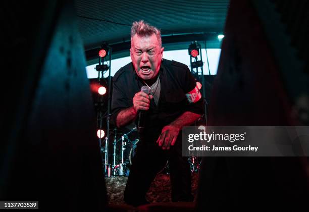 Jimmy Barnes performing at the Longines Golden Slipper Day at Rosehill Gardens on March 23, 2019 in Sydney, Australia.