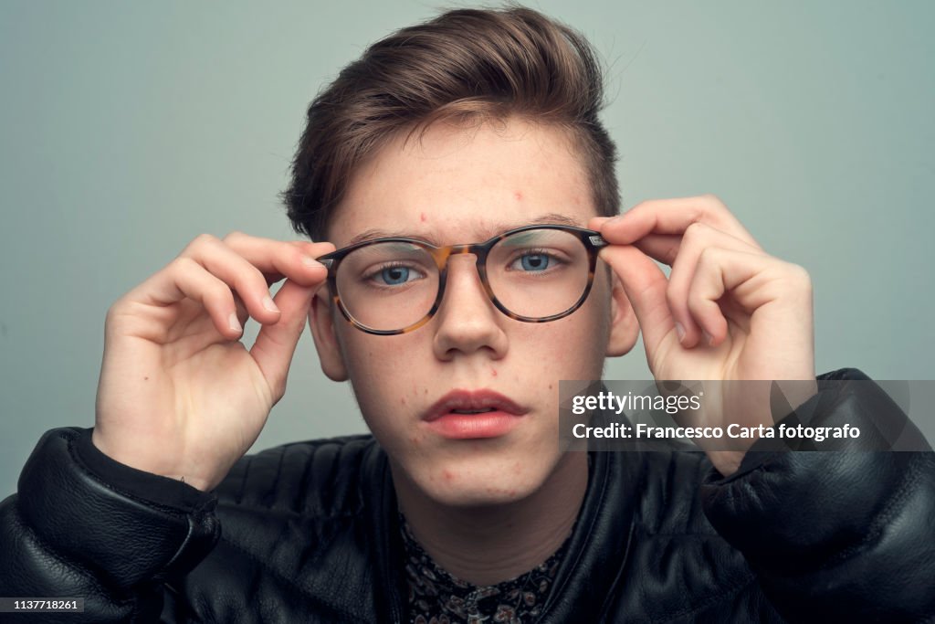 Teenager boy