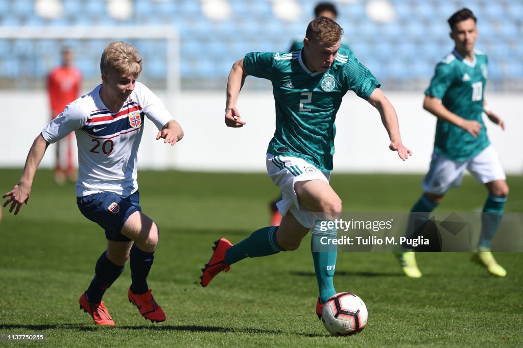 Norway U19 v Germany U19 - UEFA Elite Round