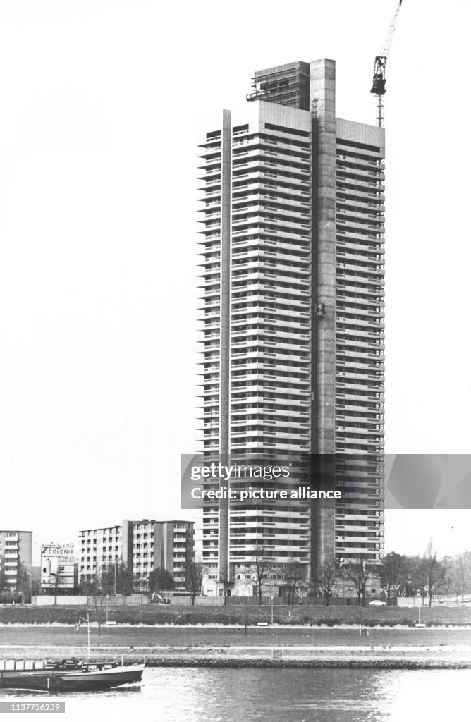 Das mit 155 Metern höchste Wohnhochhaus Europas...