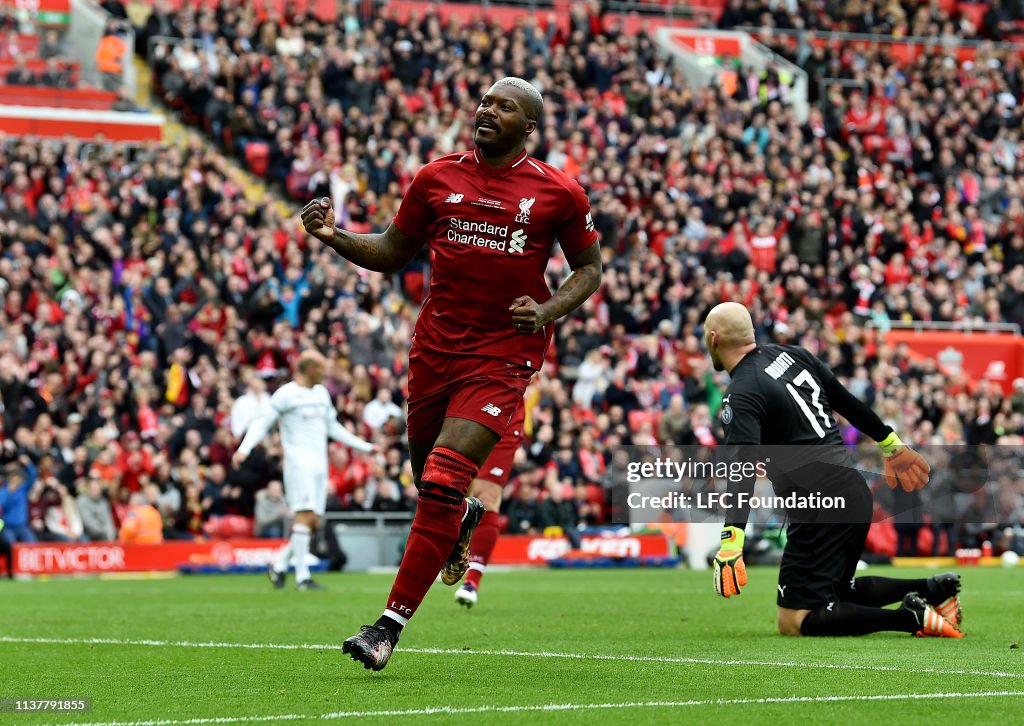 Liverpool FC Legends v AC Milan Glorie - Friendly