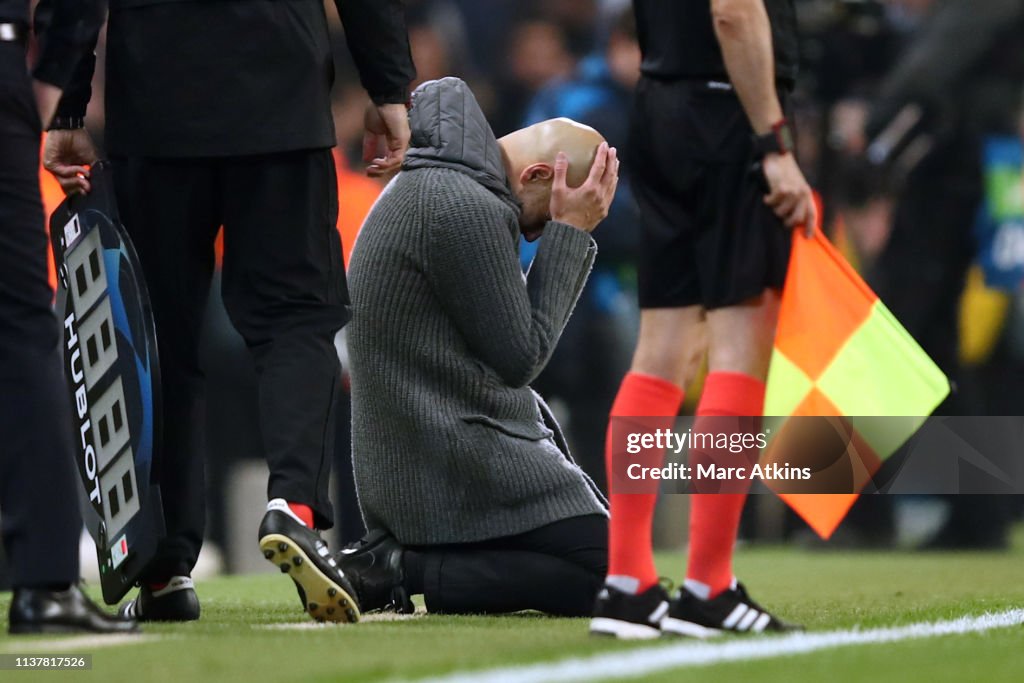 Manchester City v Tottenham Hotspur - UEFA Champions League Quarter Final: Second Leg