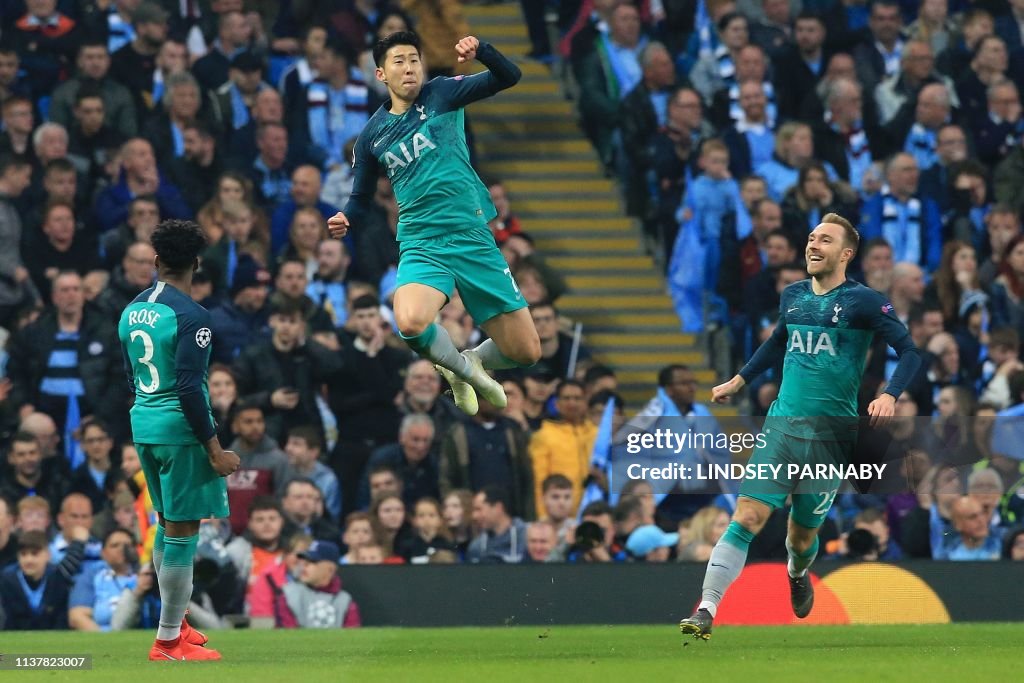 TOPSHOT-FBL-EUR-C1-MAN CITY-TOTTENHAM