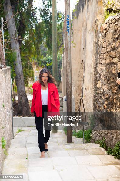 Queen Rania Old In this handout provided by the Royal Hashemite Court, Jordan's Queen ...