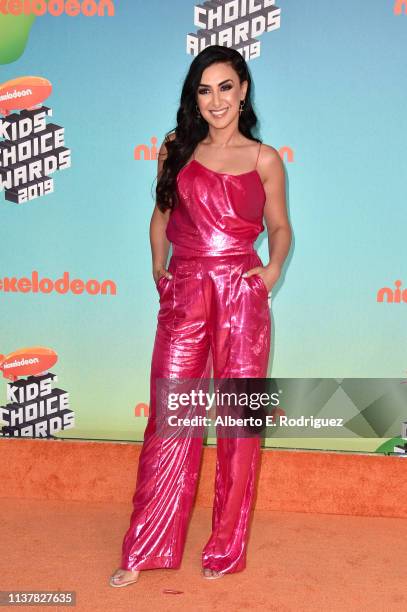 Tamara Dhia attends Nickelodeon's 2019 Kids' Choice Awards at Galen Center on March 23, 2019 in Los Angeles, California.