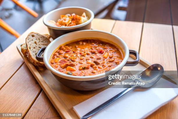 steamed white beans with meat - stew stock pictures, royalty-free photos & images