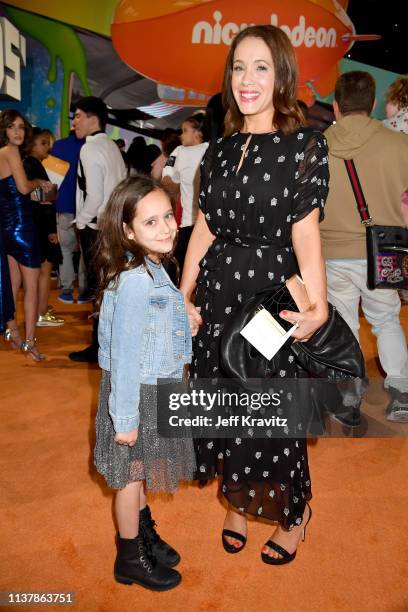 Madeline Whitby attends Nickelodeon's 2019 Kids' Choice Awards at Galen Center on March 23, 2019 in Los Angeles, California.