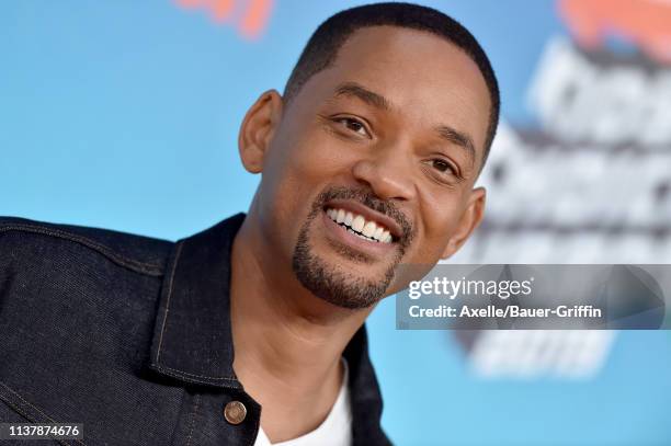 Will Smith attends Nickelodeon's 2019 Kids' Choice Awards at Galen Center on March 23, 2019 in Los Angeles, California.