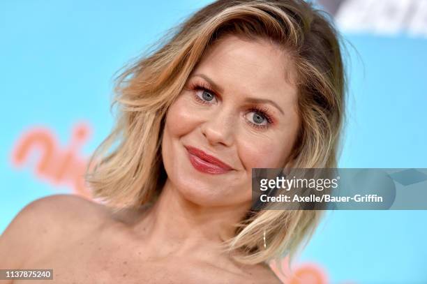 Candace Cameron-Bure attends Nickelodeon's 2019 Kids' Choice Awards at Galen Center on March 23, 2019 in Los Angeles, California.