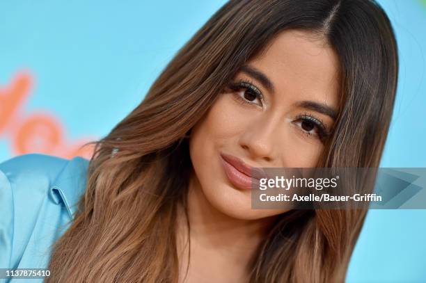 Ally Brooke attends Nickelodeon's 2019 Kids' Choice Awards at Galen Center on March 23, 2019 in Los Angeles, California.